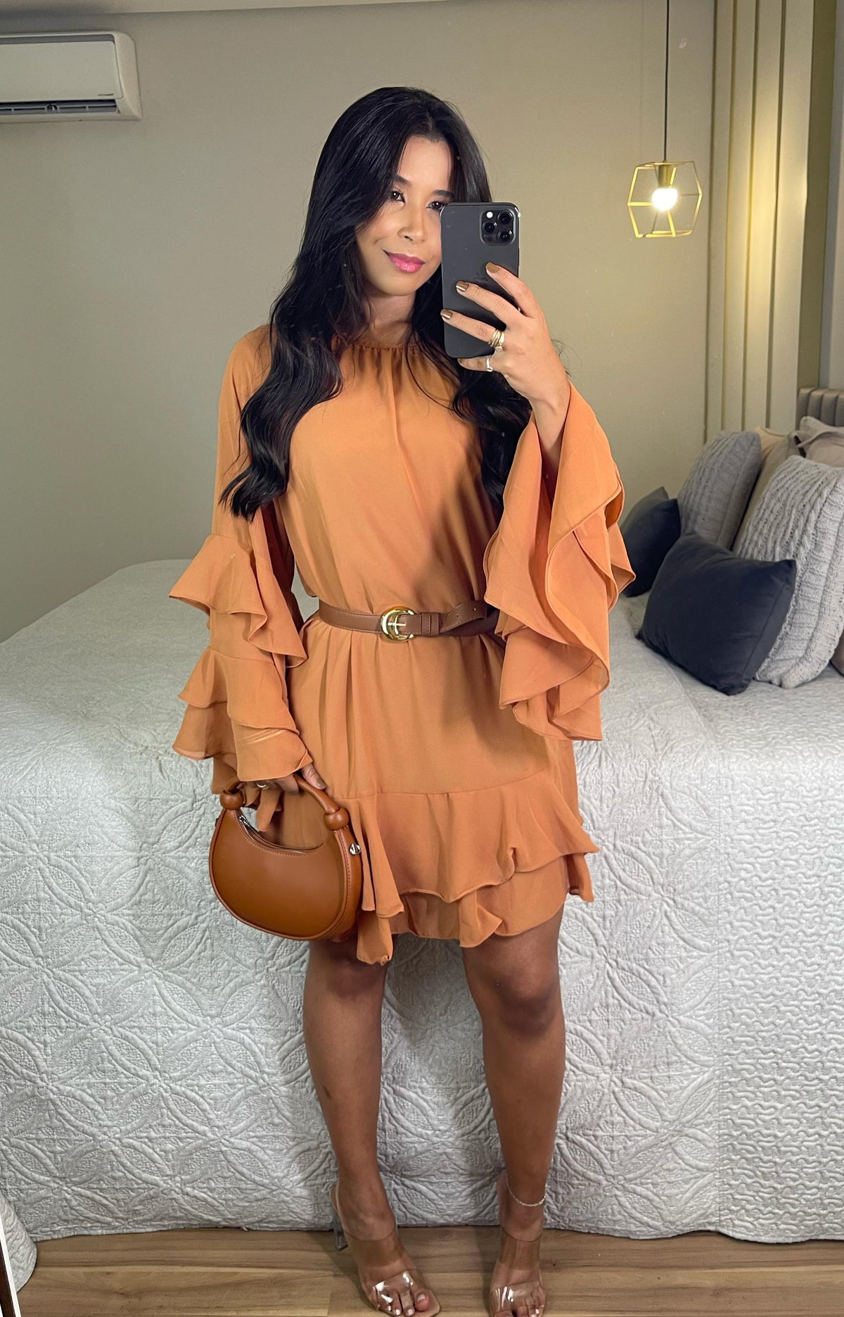 Vestido Jolie – Chifon Com Detalhes