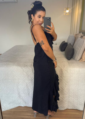 Vestido Betina - Longo com Bababados