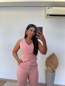 Conjunto Erika – Alfaiataria Premium com colete e calça