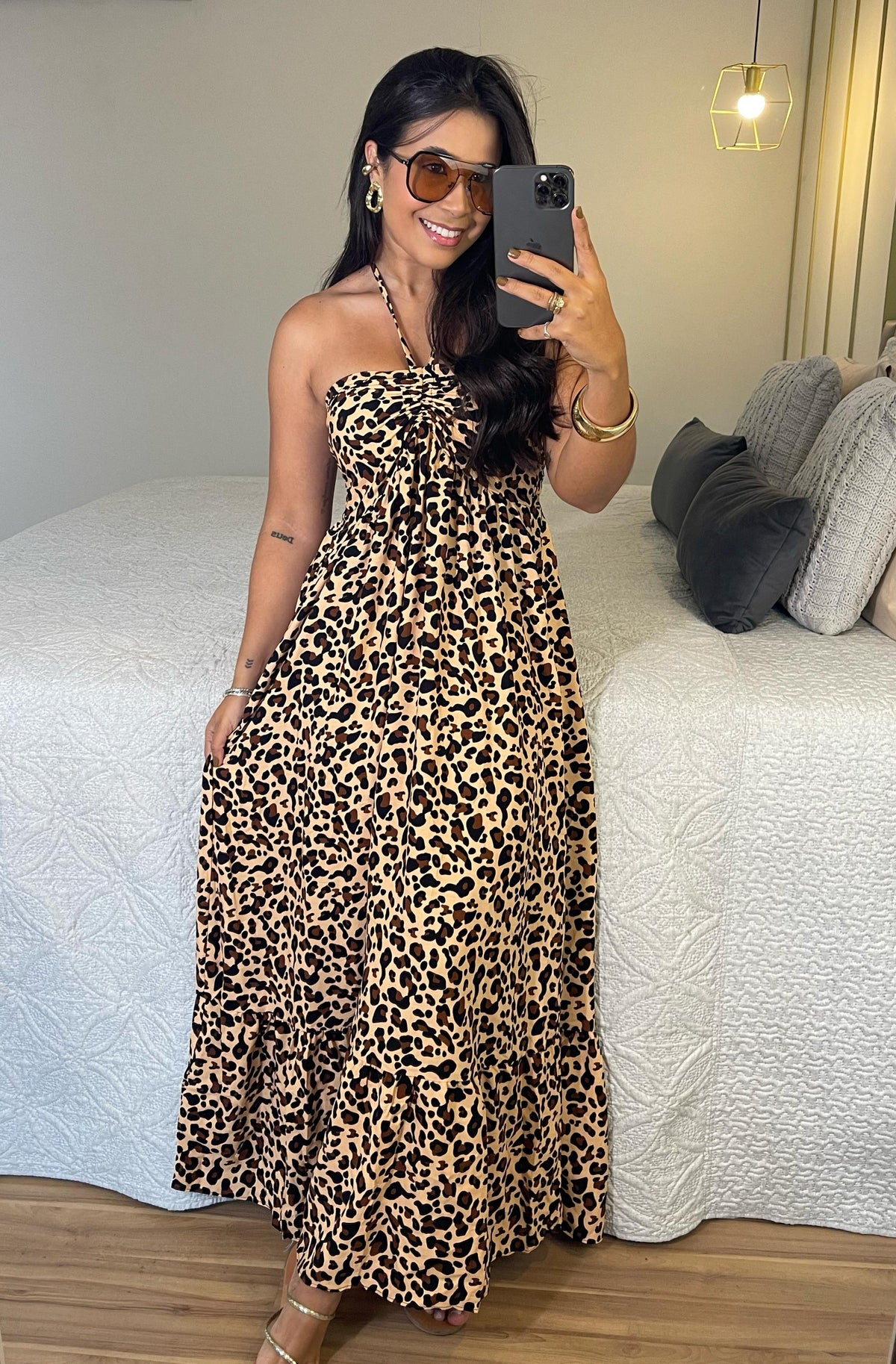 Vestido Naty – Longo, sofisticado e confortável