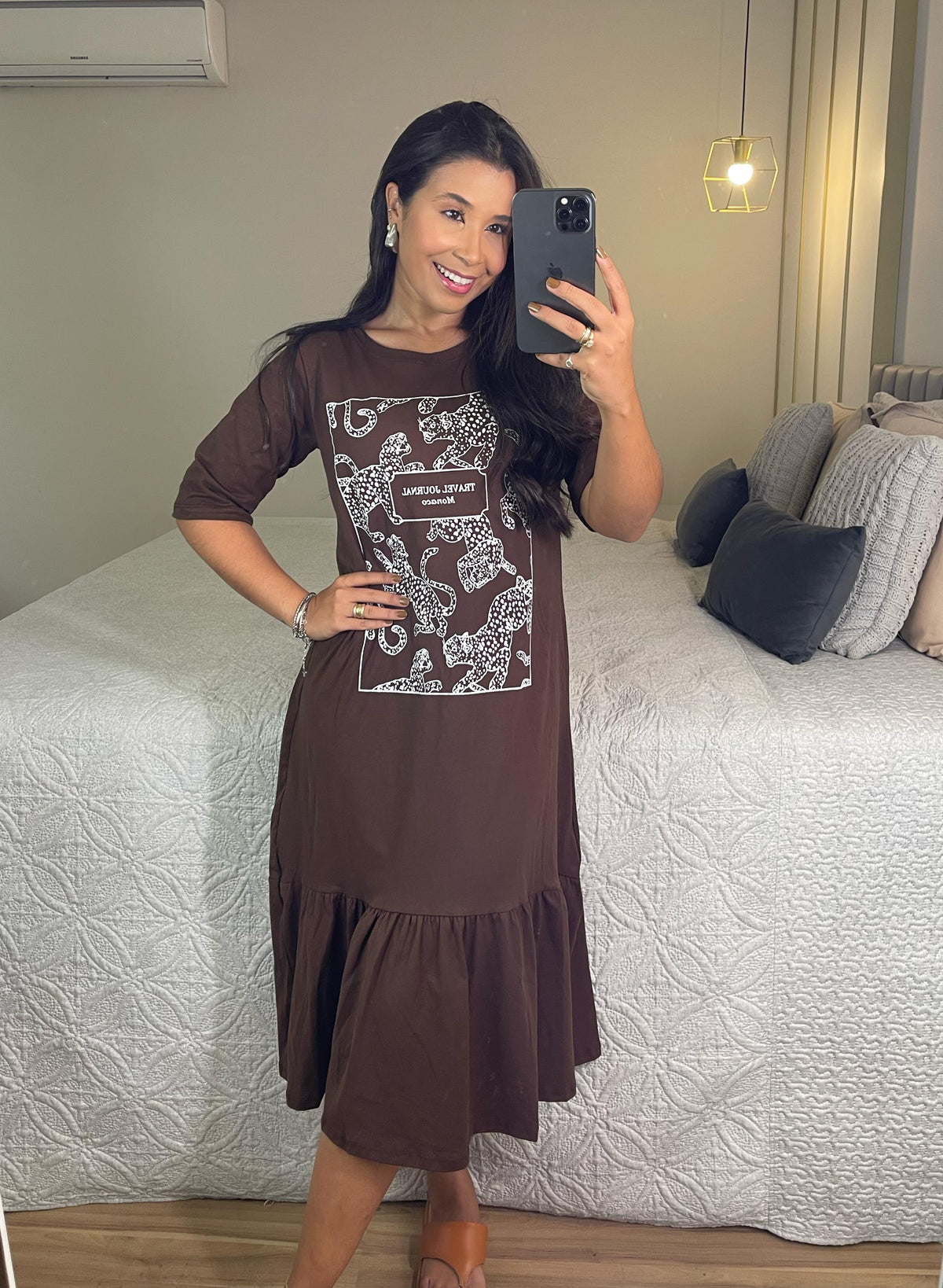Vestido Hully – Vestido Malha Midi Versátil
