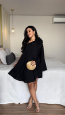 Vestido Mia- Ombro Só Flor Chifon