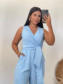 Macacão Gabriela - Alfaiataria com Amarração