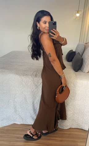 Vestido Betina - Longo com Bababados