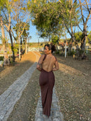 Vestido Viena - Poliamida Decote nas Costas