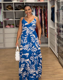 Vestido Suzi Estampas - Longo em Viscolinho