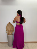 Vestido Mirela em Crepe com Amarração nas Costas