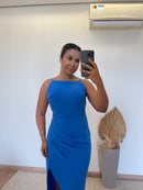 Vestido Lolla -Duna Decote nas Costas