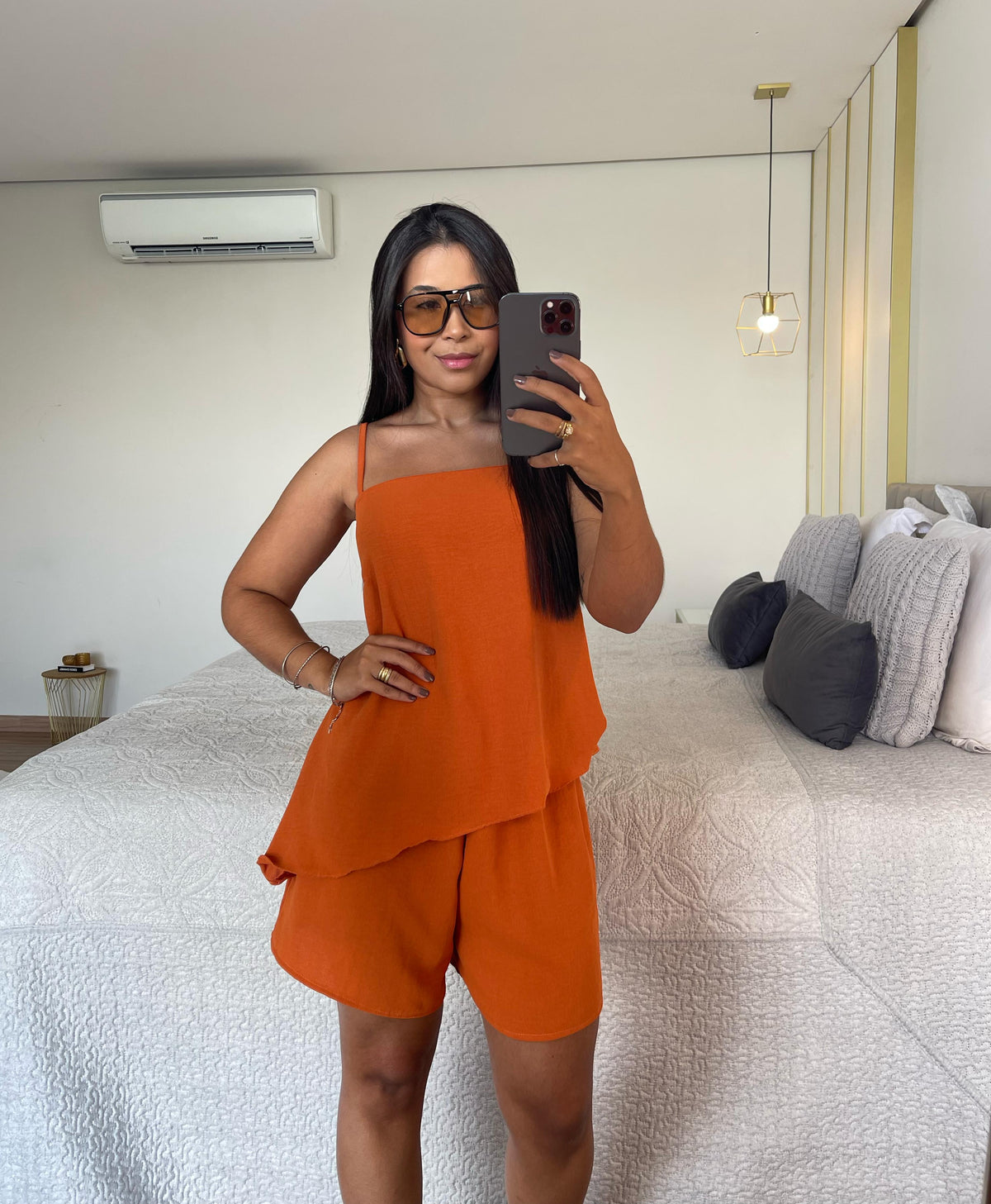 Conjunto Vivian - Caimento Leve em Tecido Duna