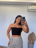 Top Faixa -Tricot Básico