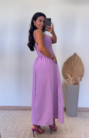 Vestido Larissa -Marrant Bolsos Laterais