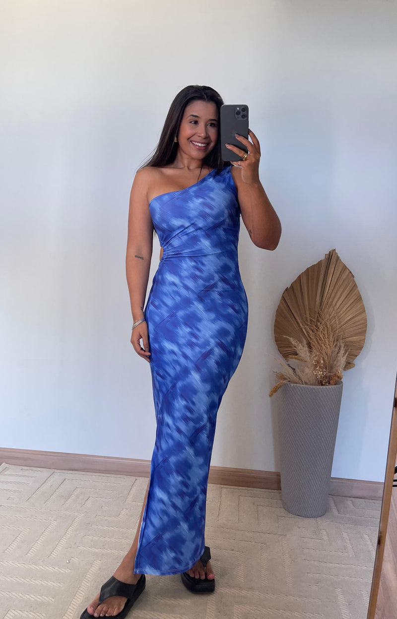Vestido Nolita - Suplex com Recorte na Cintura
