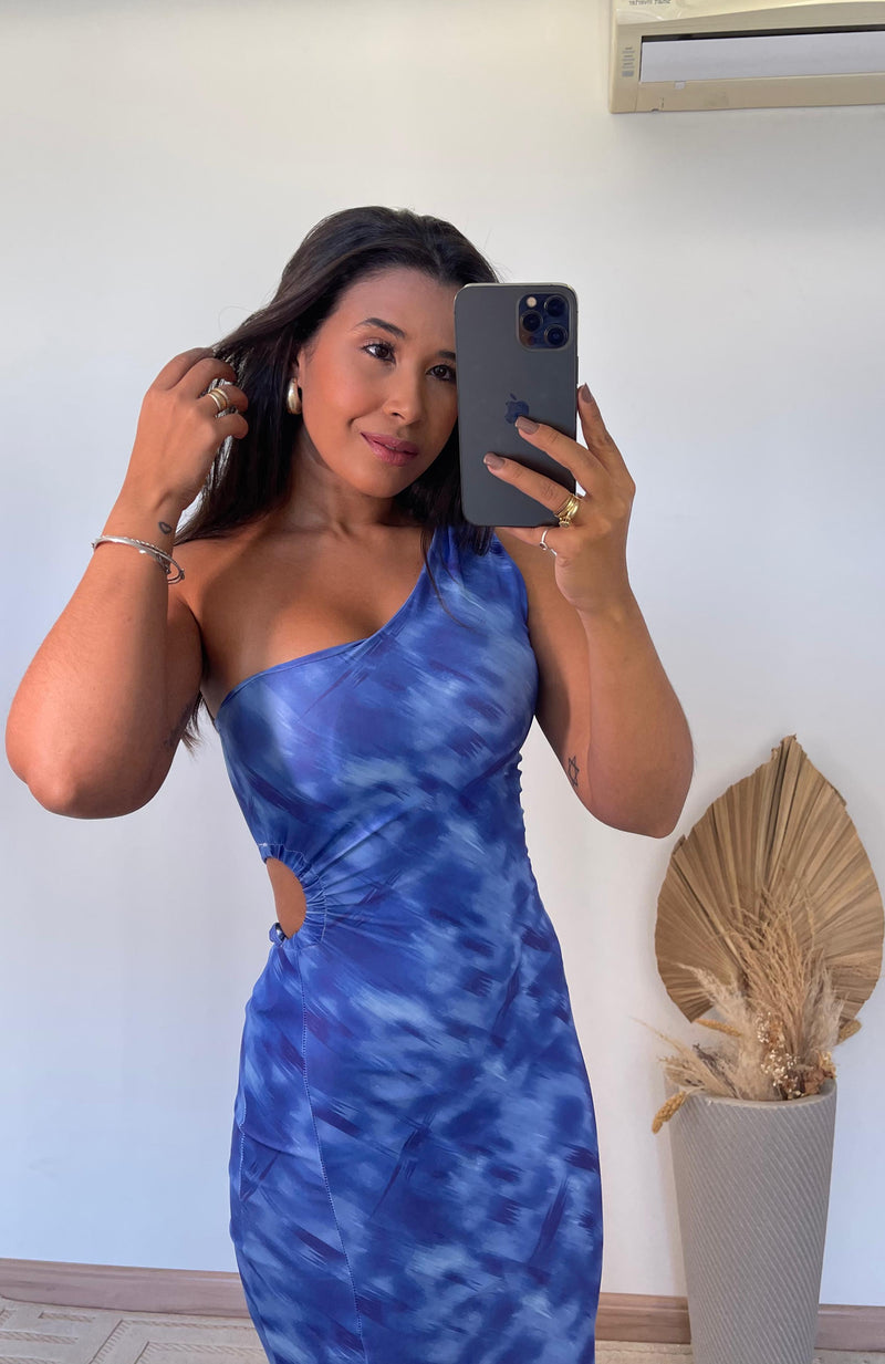 Vestido Nolita - Suplex com Recorte na Cintura