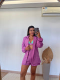Conjunto Zaya - Linho Camisa e Short