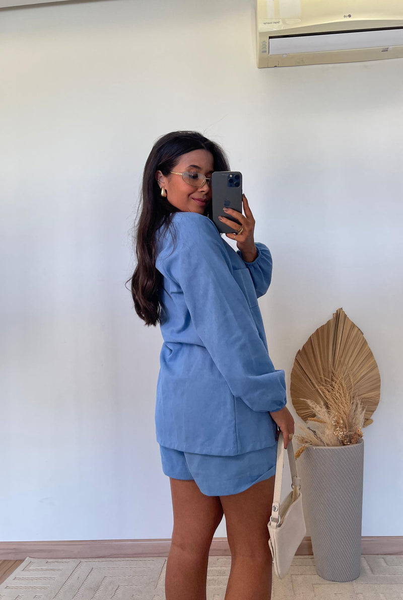 Conjunto Zaya - Linho Camisa e Short