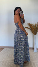 Vestido Samira -Crepinho Tomara que Caia