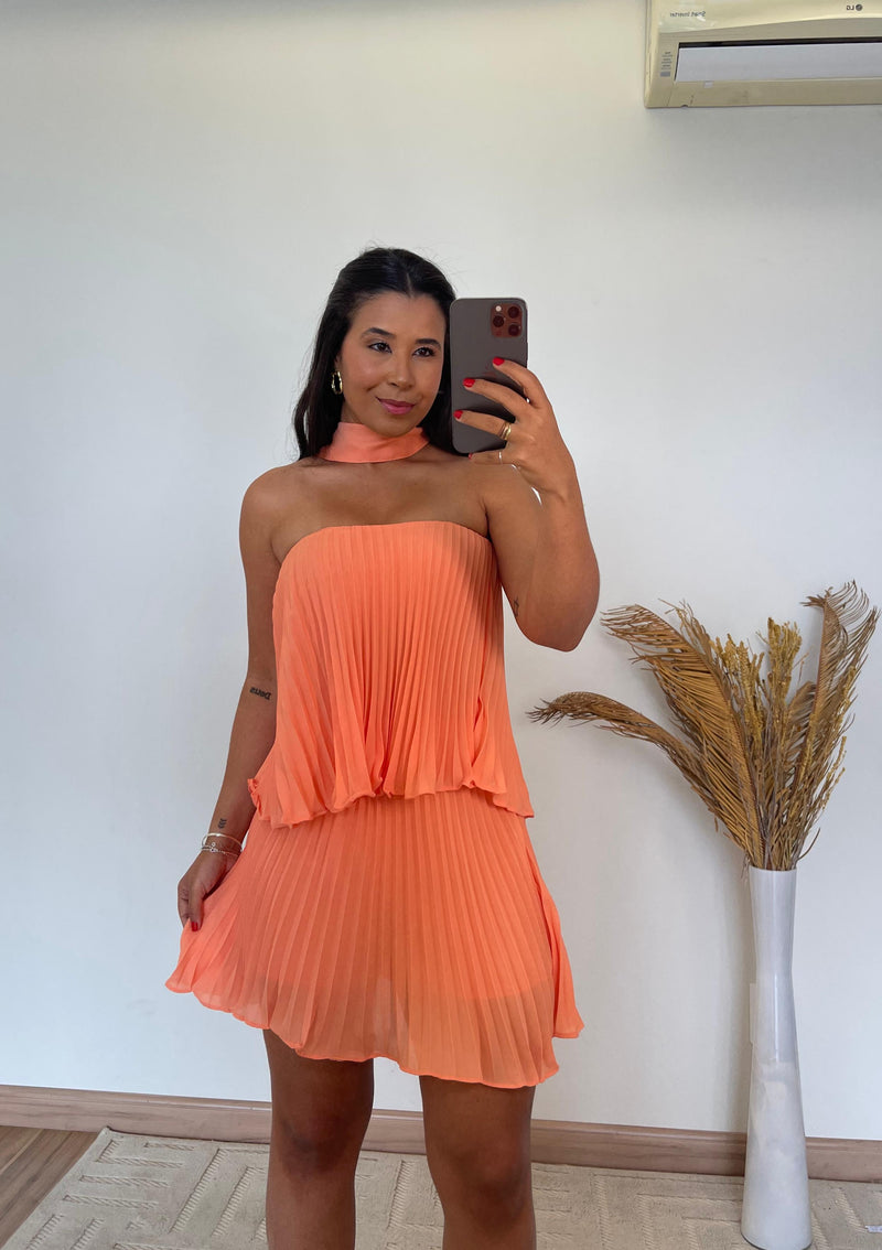 Conjunto Giovanna –  Plissado Gola Chocker