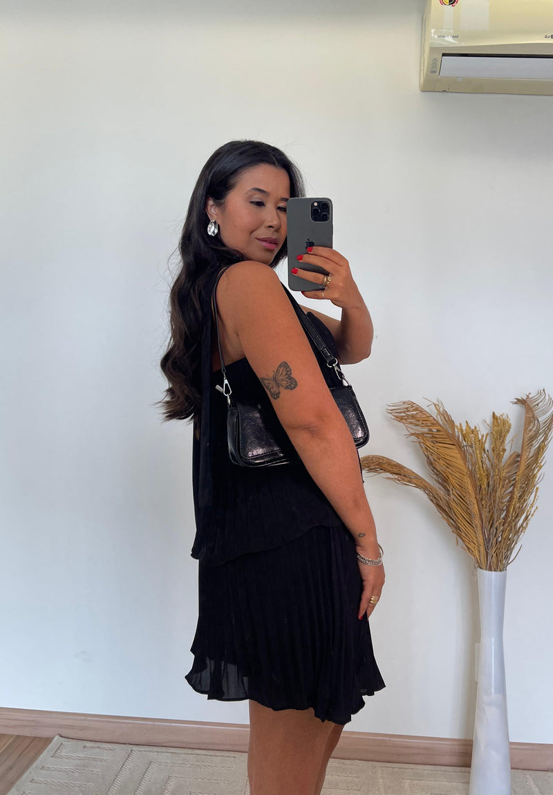 Conjunto Giovanna –  Plissado Gola Chocker