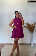 Vestido Lizzie – Malha Premium com Gola Alta