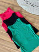 Combo Regatas Mailí – Kit com 3 Cores Clássicas