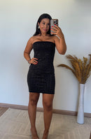 Vestido Ray - Glow Curto com Brilhos