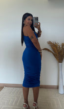 Vestido Suzana - Ombro Só com Detalhe