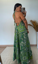 Vestido Malini - em Tecido Indiano