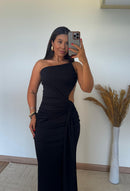 Vestido Liane - Ombro Só Canelado Premium