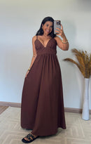 Vestido Antonella - Longuette Caimento Fluido