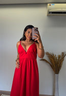 Vestido Antonella - Longuette Caimento Fluido