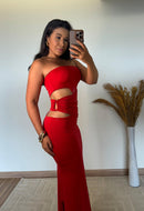 Vestido Ivy - Poliéster com Elastano