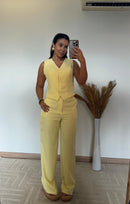 Conjunto Clara - Alfaiataria com Colete