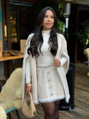 Conjunto Alice Tricot Com Aplicação Em Pérola