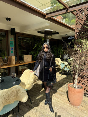 Conjunto Jade Tricot Preto