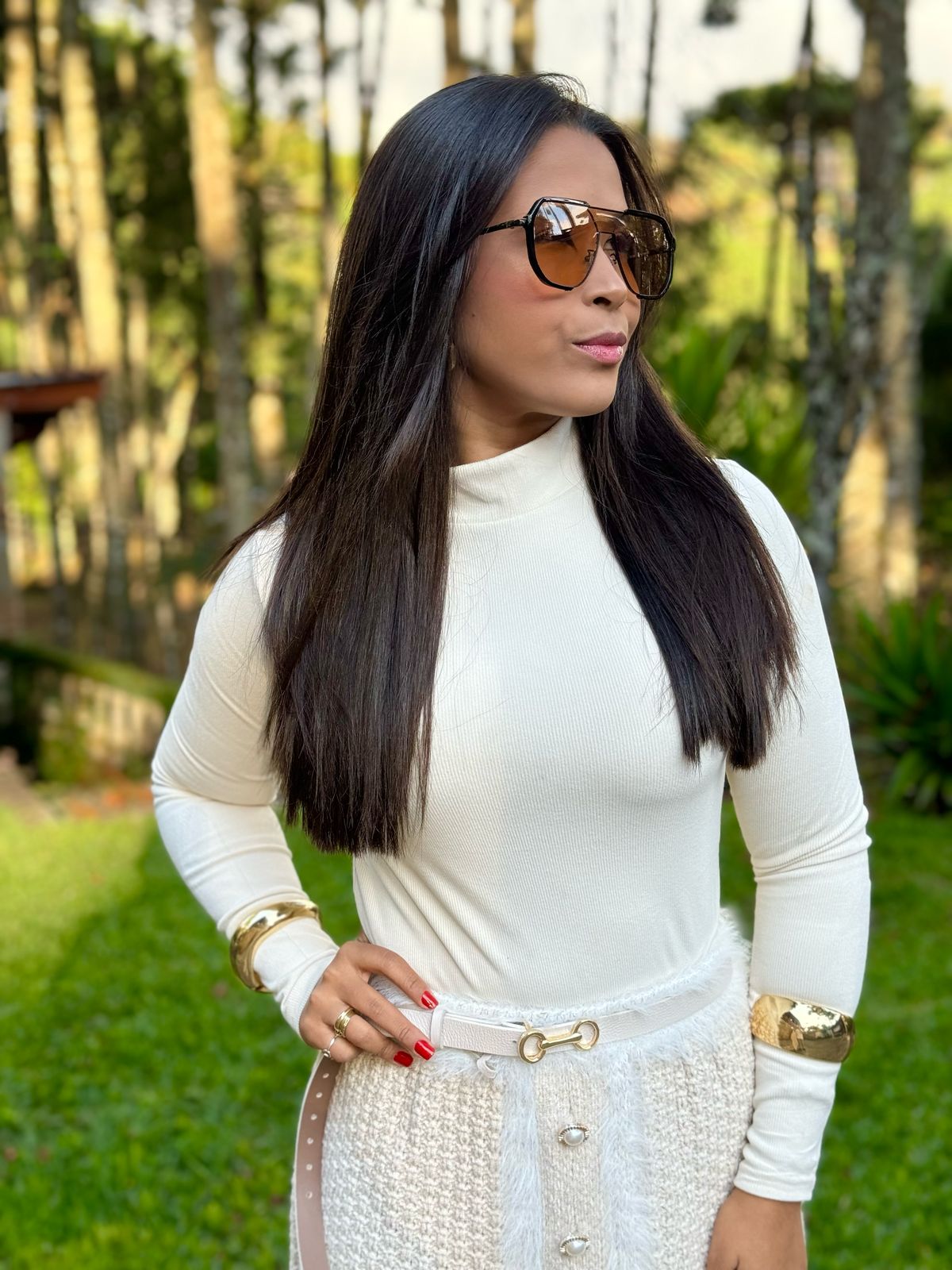 Blusa Cacharrel Aveludada