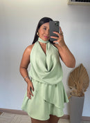 Macaquinho Tais - Duna com Gola Boba