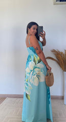 Vestido Amelie-  Crepinho Seda Detalhe com Argola