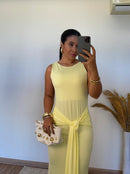 Vestido Viena - Poliamida Decote nas Costas