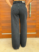 Calça Wid Leg Jeans Strass