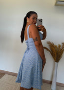 Vestido Lud Curto -Viscolinho Lastex nas Costas