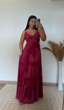Vestido Suzi - Longo em Viscolinho