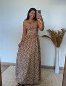 Vestido Samira -Crepinho Tomara que Caia