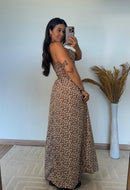 Vestido Samira -Crepinho Tomara que Caia