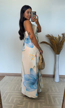 Vestido Amelie-  Crepinho Seda Detalhe com Argola