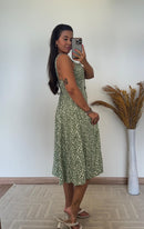 Vestido Lud - MaxMidi com Fenda Lateral