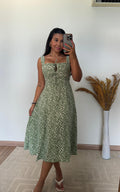 Vestido Lud - MaxMidi com Fenda Lateral