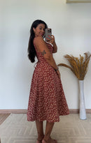 Vestido Lud - MaxMidi com Fenda Lateral