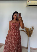 Vestido Lud - MaxMidi com Fenda Lateral