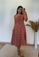 Vestido Lud - MaxMidi com Fenda Lateral