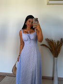 Vestido Lud - MaxMidi com Fenda Lateral